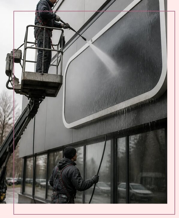 Мойка вывесок в Елизове по цене от 4558 р. Заказать | Аванза-Лзв
